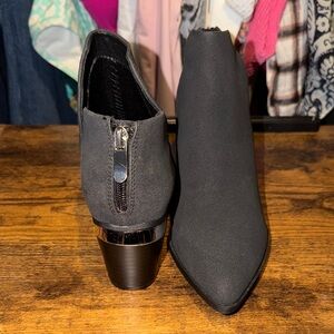 Black Suede Ankle Boots